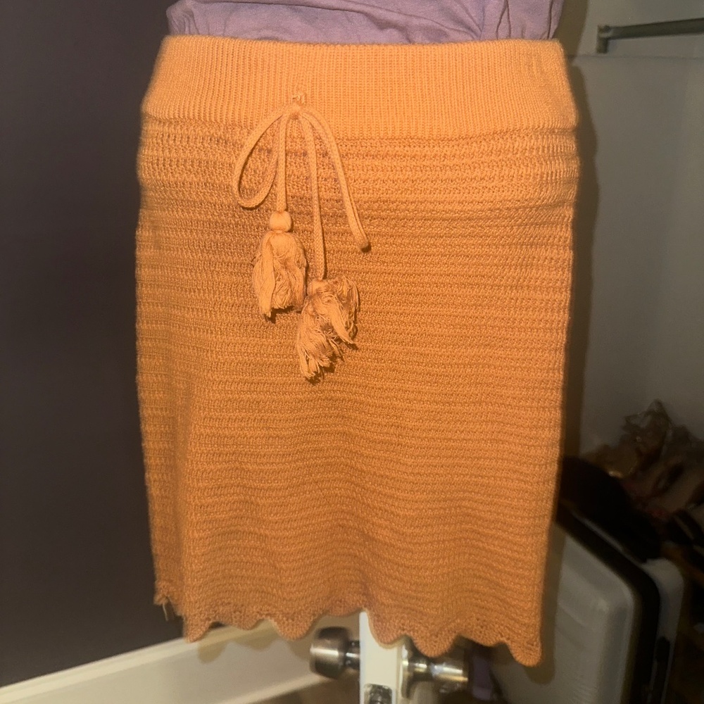 Crochet Pencil Skirt, Size S